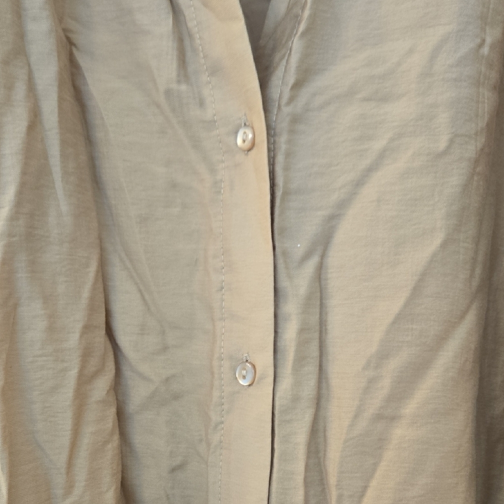 Mango Tan Long Sleeve Dress - Picture 3 of 4